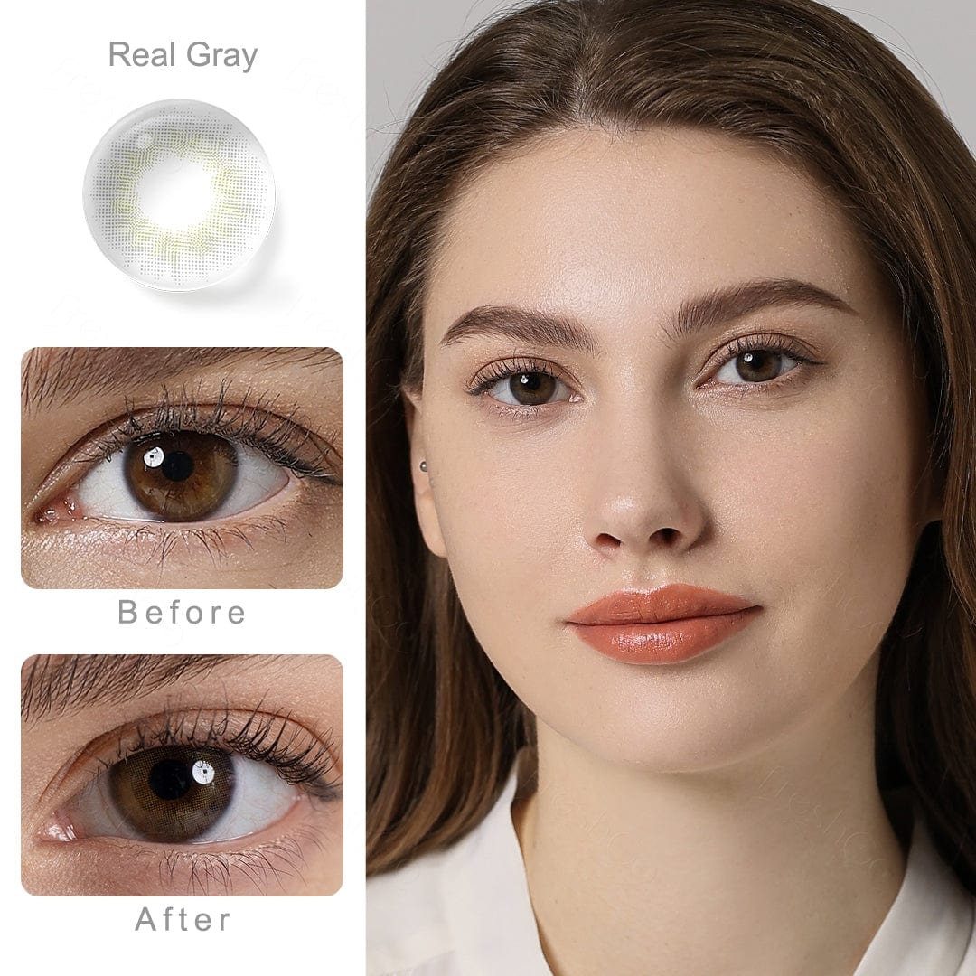 Spanish Real Gray Coloured Contacts