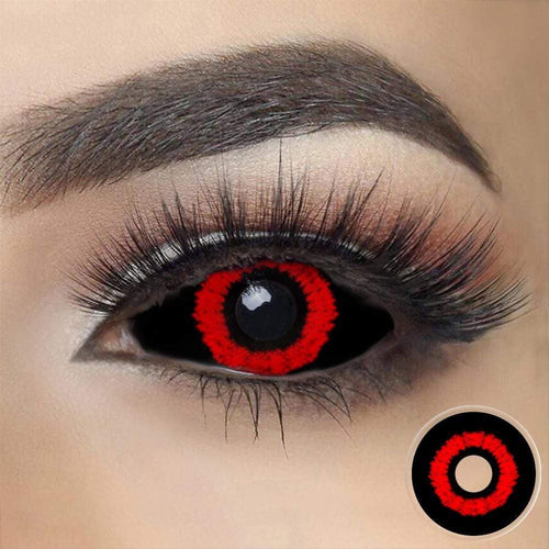 Red Shock Full Eye 22mm Sclera
