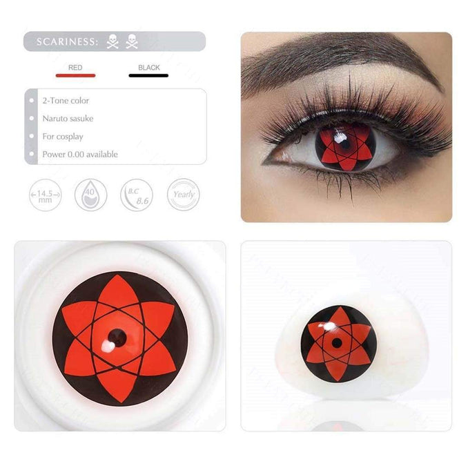 Naruto Eye Contacts, Sharingan And Rinnegan Contacts - PsEYEche