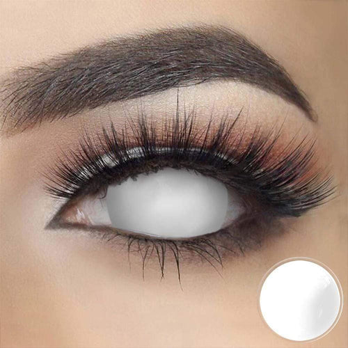 17mm Blind White Mini Sclera